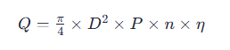 不銹鋼螺旋輸送機輸送能力的計算方法公式
